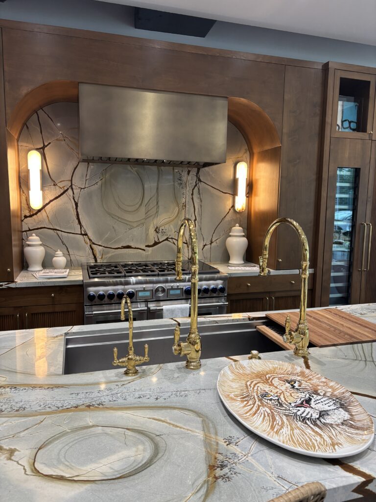 Luxury appliances, and plumbing in a wide variety of finishes are available in the new Acero Bella showroom in The Woodlands.