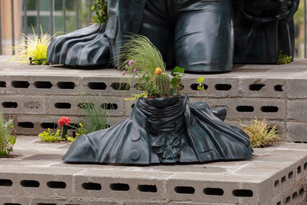 A new contemporary public art biennial is coming to Dallas' Katy Trail in spring 2027 and includes "Wild Flowers" by Ivan Argote. (Photo by Kevin Tadora)