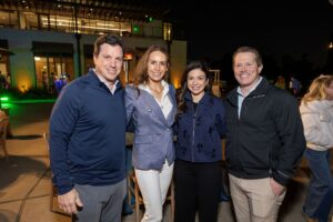 Jeff and Brook Gunst with Nina and Clint Rand (Photo by Jenny Antill)