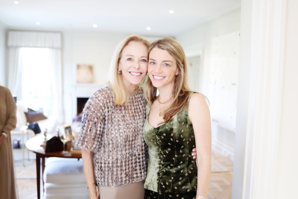 Laura Sakowitz Sweeney, Brittany Sakowitz at the Luisa Beccaria trunk show and dinner party. (Photo by Quy Tran)