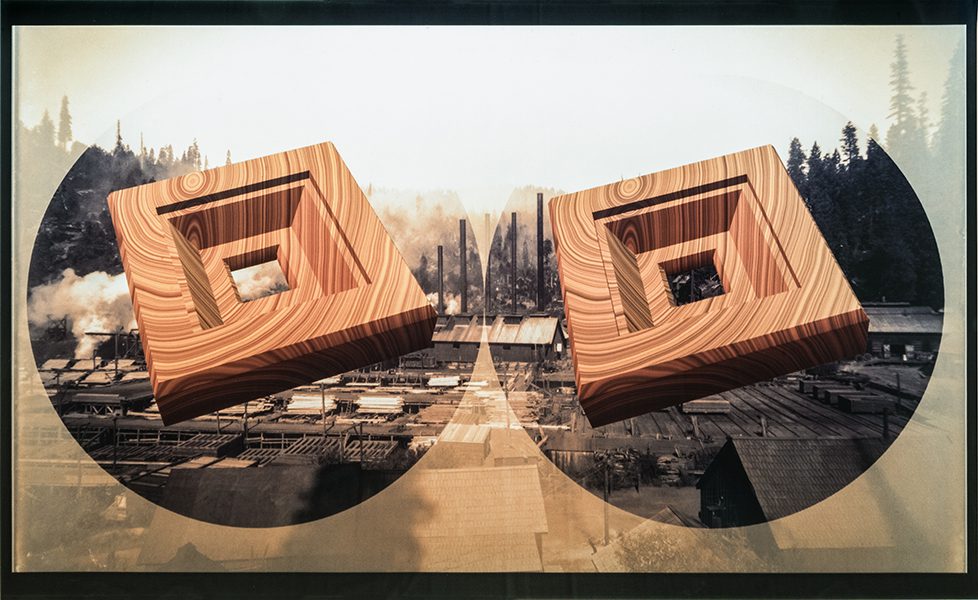 "Picture This..." (1992) by MANUAL is a Type C photograph. (Courtesy Moody Gallery)