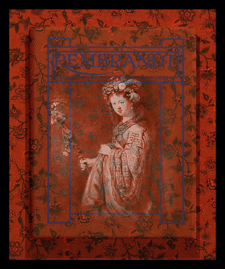 "Rembrandt's Flora" (2012) by MANUAL is an archival pigment print. (Courtesy Moody Gallery)