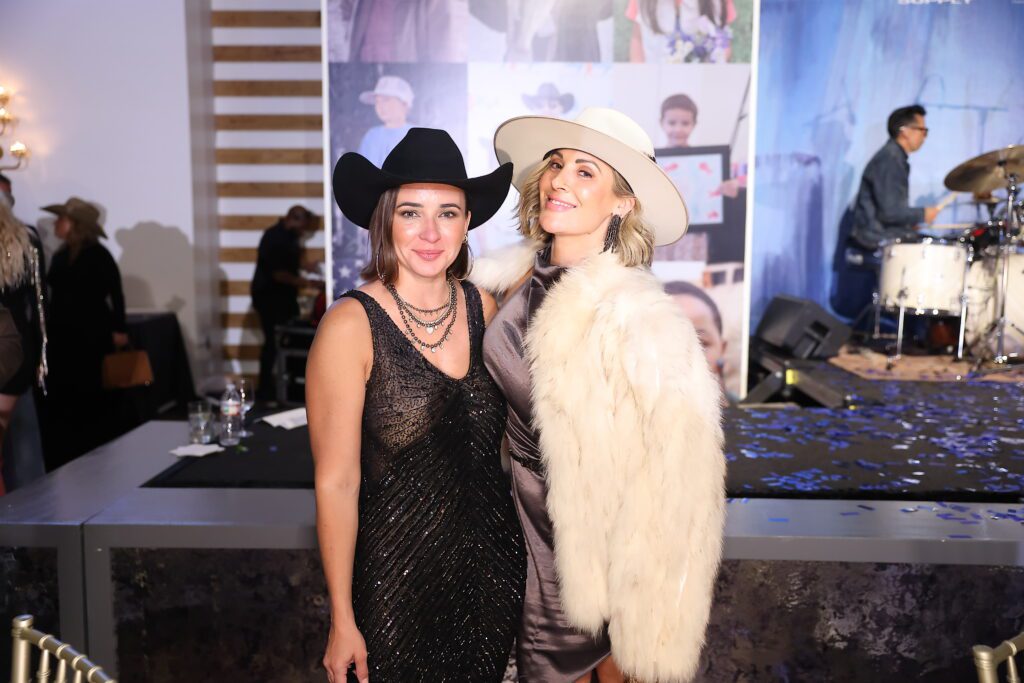 Michelle Reyna, Dr. Sheena Garner at the Sky High for Kids 'Boots are Better' gala (Photo by Quy Tran Photography)