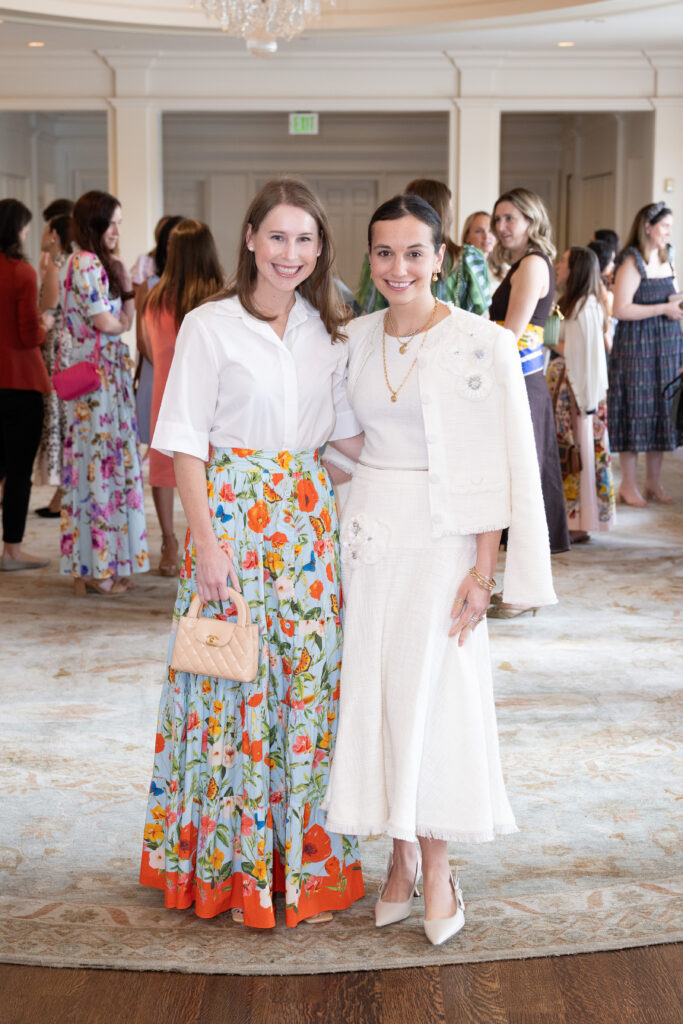 Morgan Neal, Annabel Florescu at Children's Museum Houston Friends & Family Luncheon (Photo by Wilson Parish)