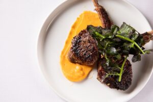 Moroccan Lamb Chop at Atlantic Ocean