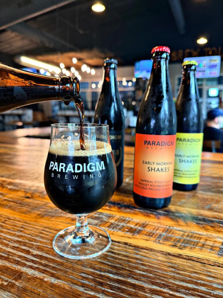 Paradigm Brewing is serving up its gold medal-winning brews for National Beer Day. (Photo courtesy Paradigm Brewing)
