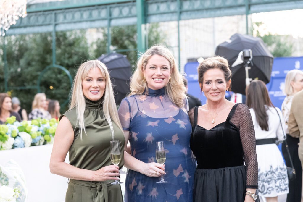 Maranda Blanton, Katie Demakos, Karla Dupre at the gala opening of the Ritz-Carlton Residences, Houston sales office