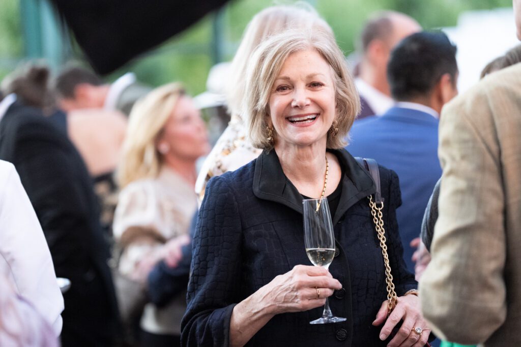 Sherri Gordon at the gala opening of the Ritz-Carlton Residences, Houston sales office