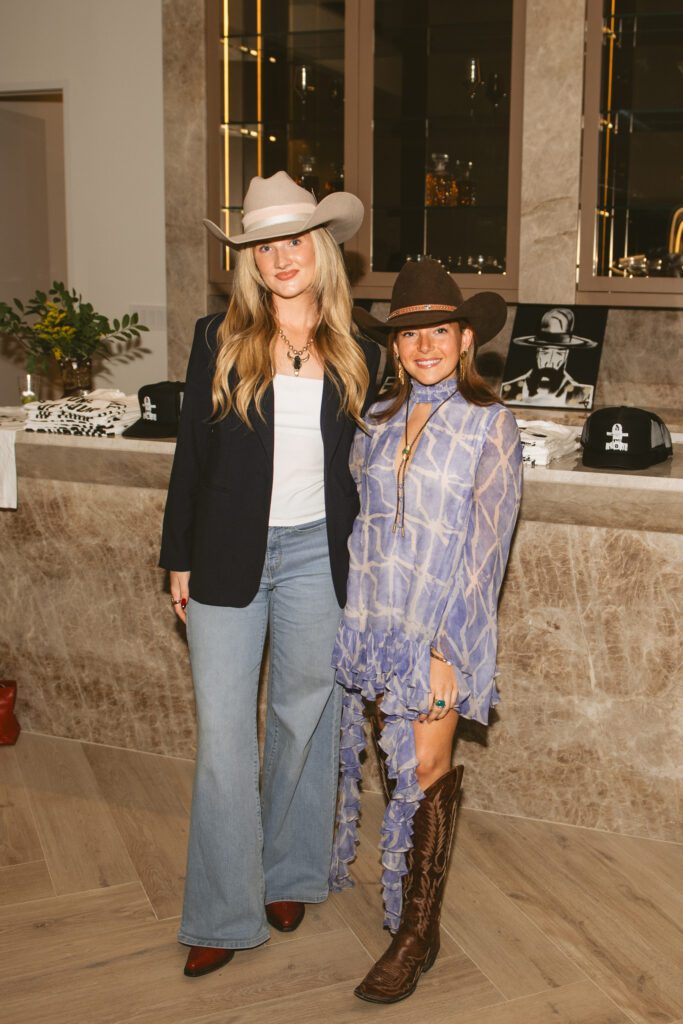 Allison Kennedy, Karson Ludwick at the Nan & Company Properties/PaperCity Cowboy Chic & the New West event