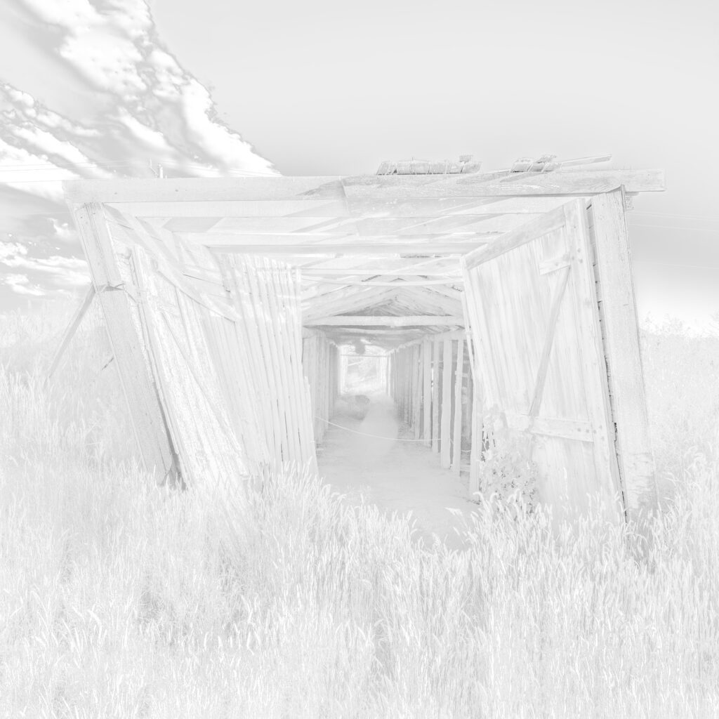 Root Cellar, Minidoka, Idaho (from the series Indelible Structures, 2025)