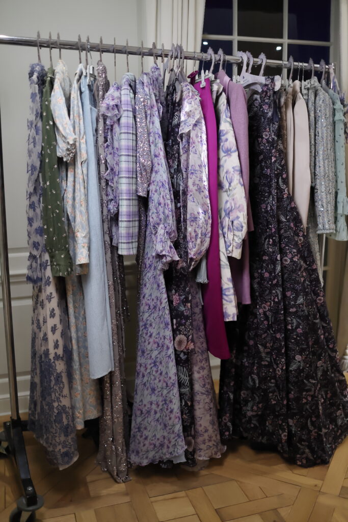 Luisa Beccaria fall/winter 2026 fashions in the trunk show held in a River Oaks home. (Photo by Quy Tran)