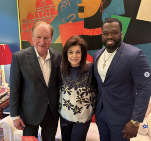 Gary Petersen, Laura Ward Curtis ’50 Cent’ Jackson