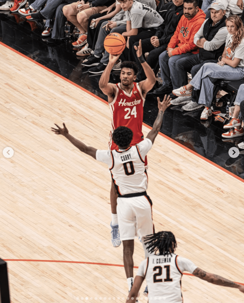 Chase McCarty is an alpha personality and future Houston star to be. (@UHCougarMBK)