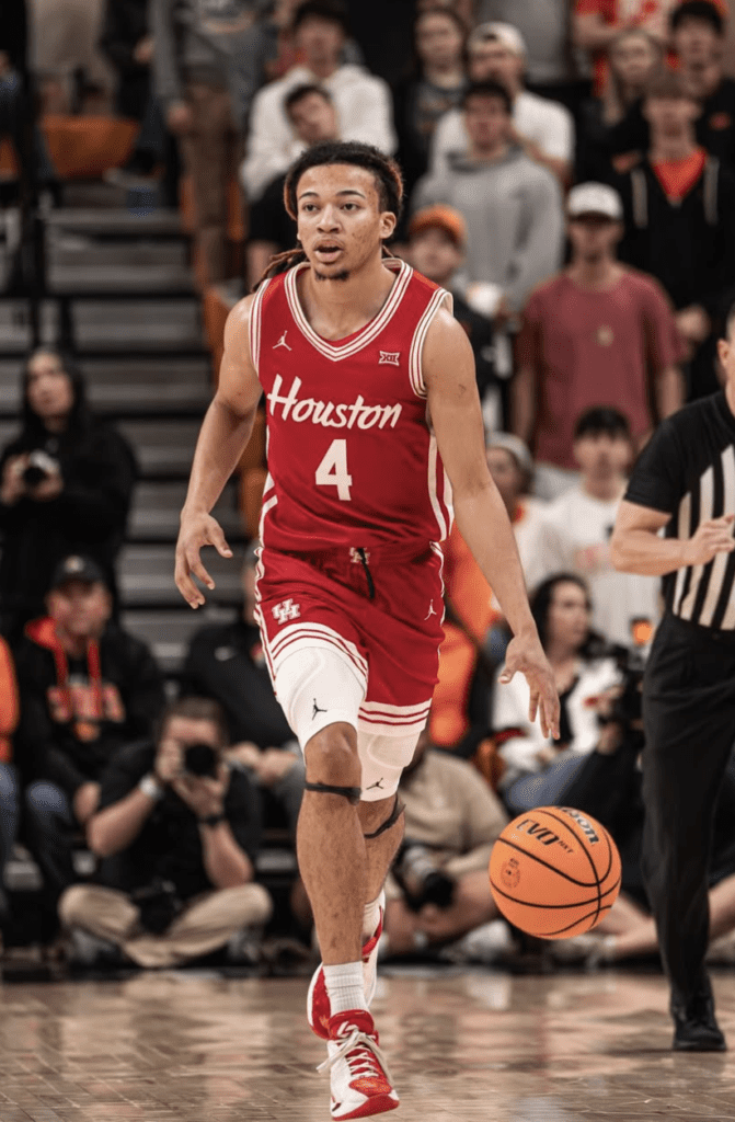 Kingston Flemings is playing like a point guard in full for Kelvin Sampson's Houston team. (@UHCougarMBK)