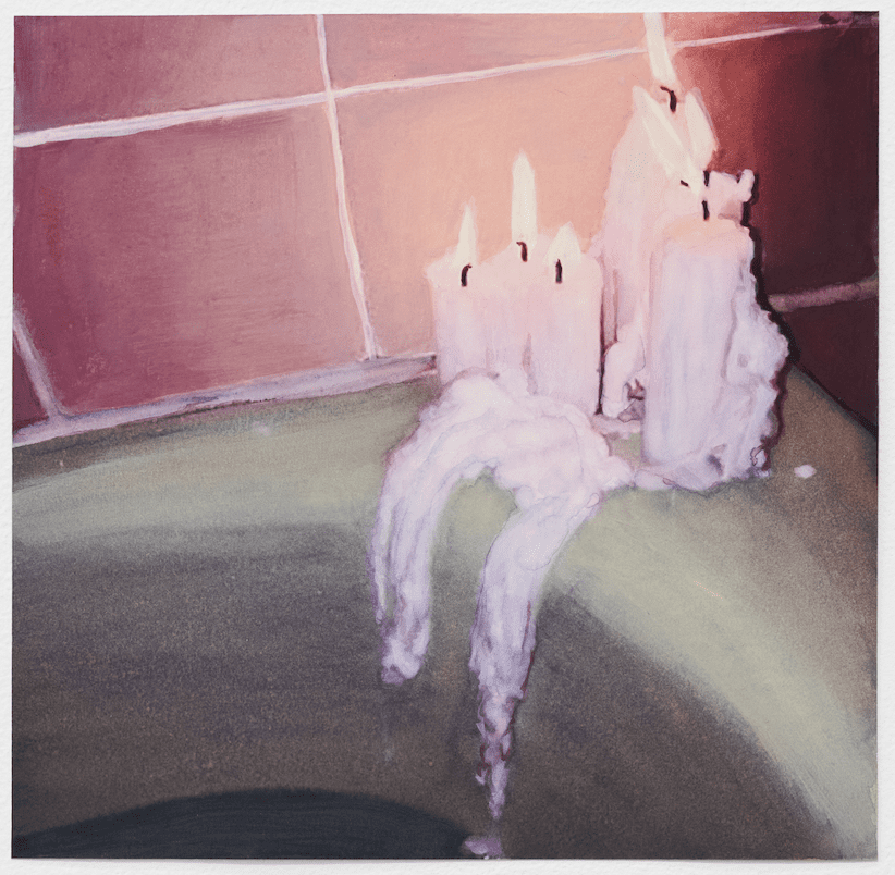 Rob Davis, Candles, 2025, at Nina Johnson, Dallas Invitational
