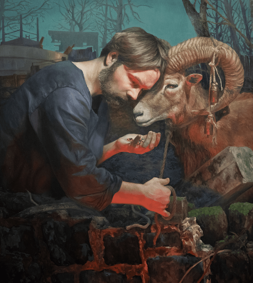 Shaun Roberts, The Hireling Shepherd, 2025 at Kirk Hopper Fine Art
