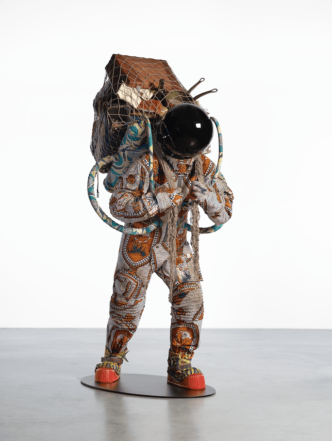 Yinka Shonibare, CBE, Refugee Astronaut VIII, at Thoma Foundation (Photo by Stephen White)