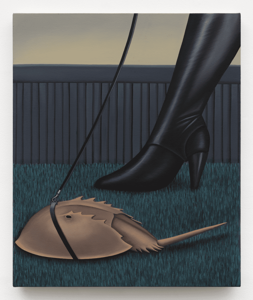 Julie Curtiss, Limule (Horseshoe Crab), 2021 (Courtesy The Rachofsky Collection)