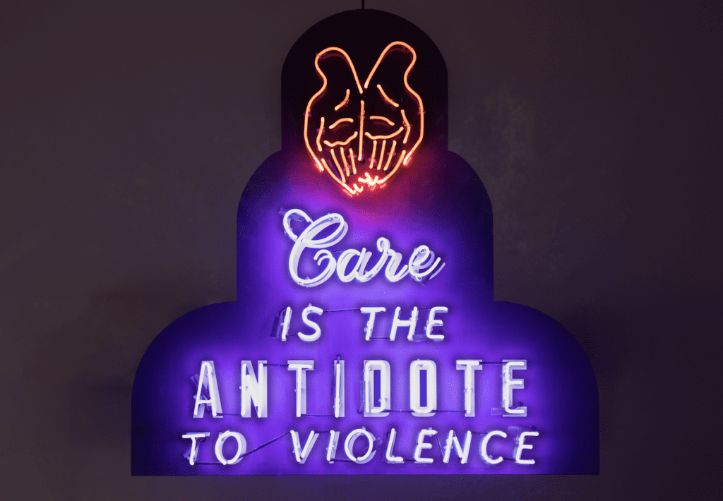 Ja’Tovia Gary, Citational Ethics (Saidiya Hartman, 2017), 2020, at Green Family Art Foundation (Collection of the Carl & Marilynn Thoma Foundation. © Ja'Tovia Gary. Courtesy of Paula Cooper Gallery. Photo by Steven Probert.)