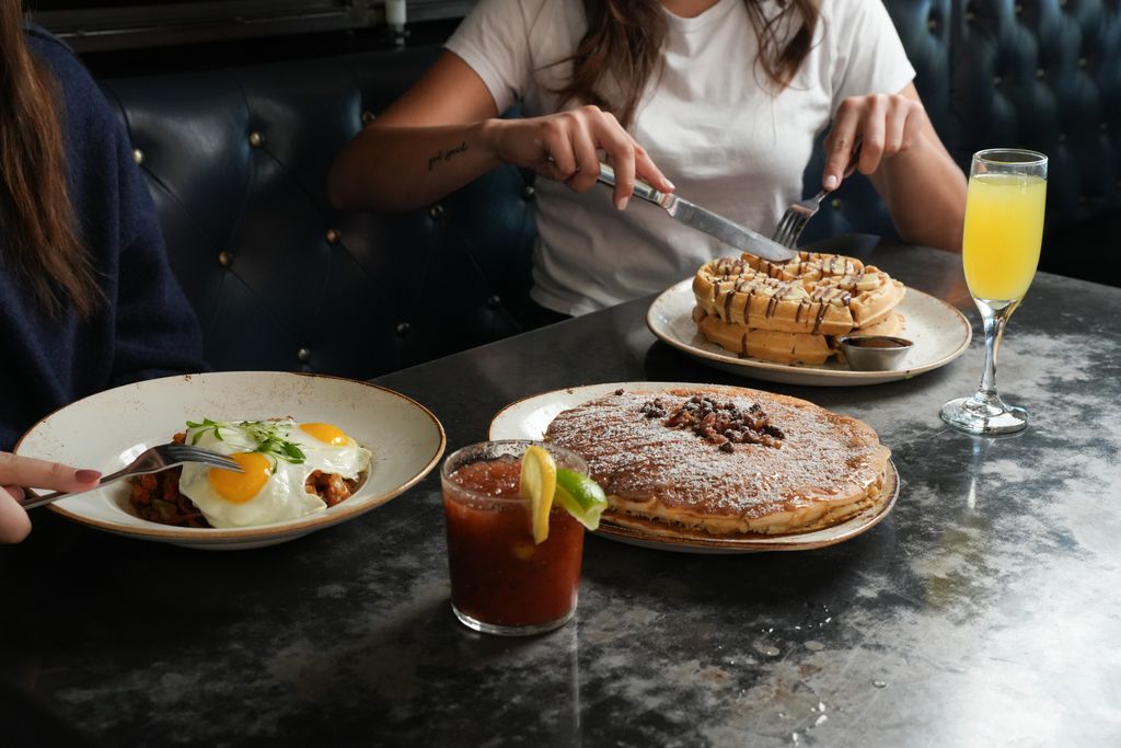 State Fare Kitchen and Bar is known for its over-the-top brunch dishes, making it a standout choice for Easter in The Woodlands. (Photo by Ben Brown)