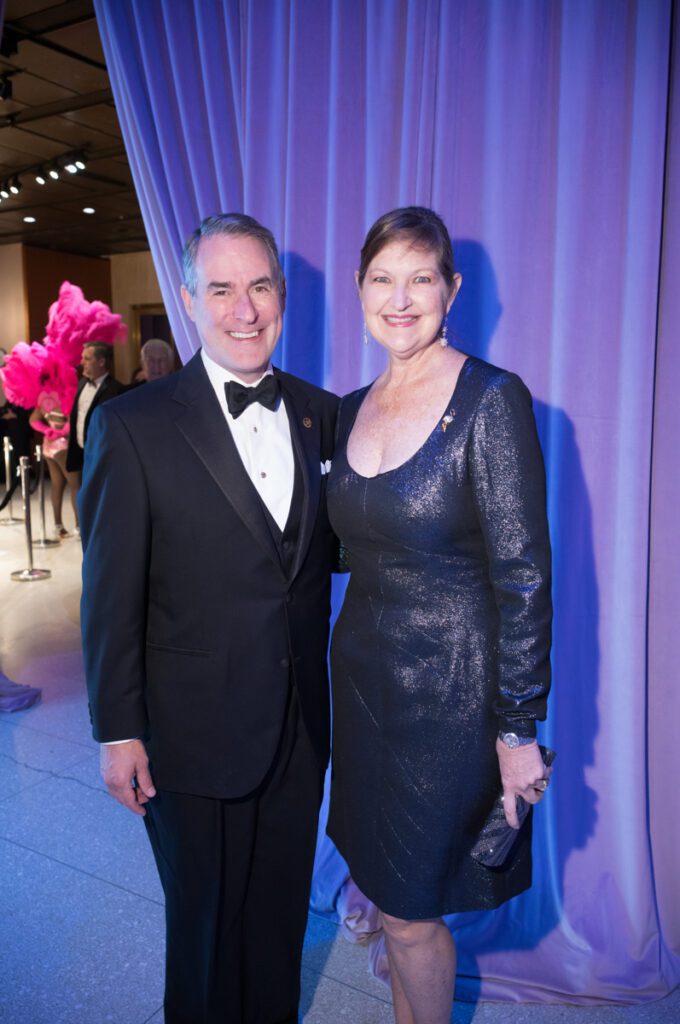 Steve & Joella Mach at the Houston Museum of Natural Science 'Futurama!' gala  (Photo by Daniel Ortiz)