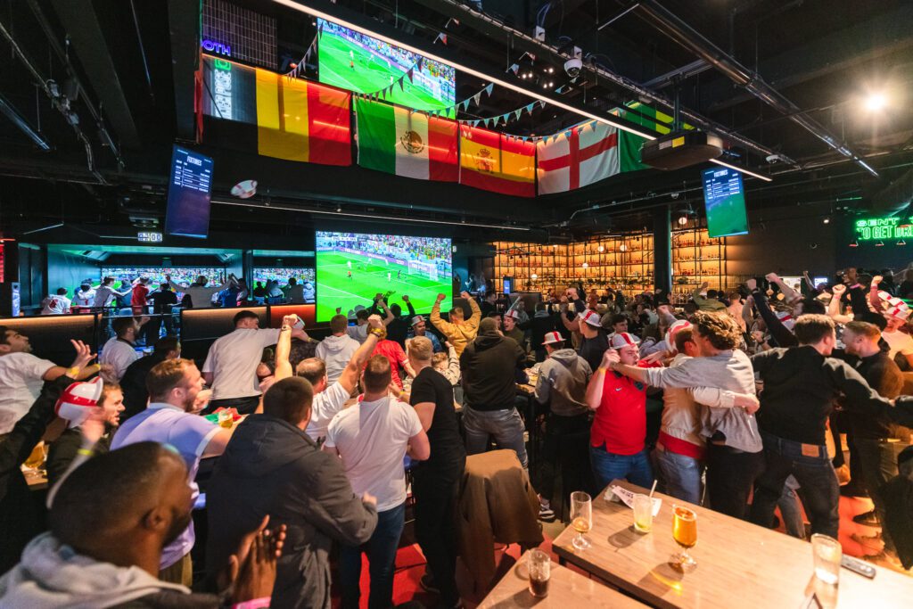 TOCA Social, the "new permanent hub for soccer culture," officially opened to the public last week at Grandscape. (Courtesy, TOCA Social)