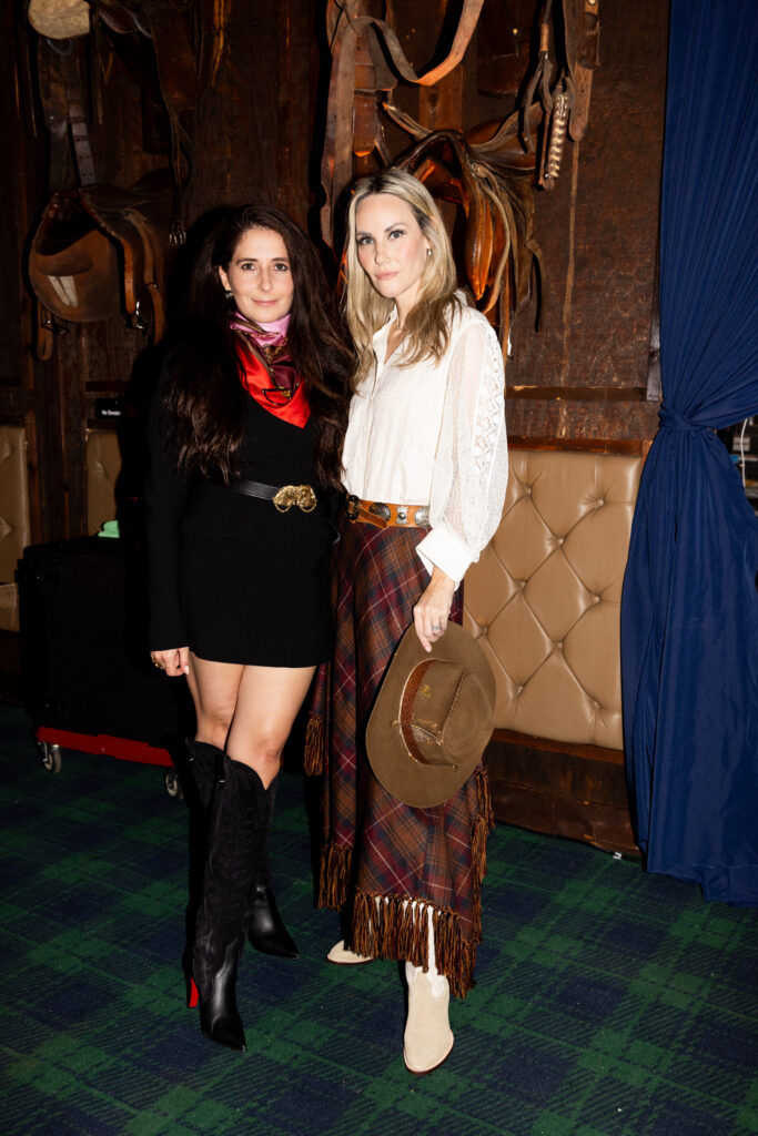 Tara Martin, Elizabeth Kurpis at Cotton Q  Club (Photo by Kaitlin Saragusa, Cotton Holdings)