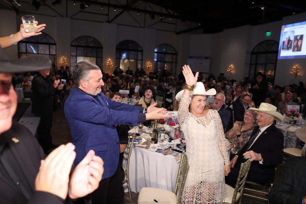 Senator Ted Cruz & Heidi Cruz at the Sky High for Kids 'Boots are Better' gala (Photo by Quy Tran Photography)