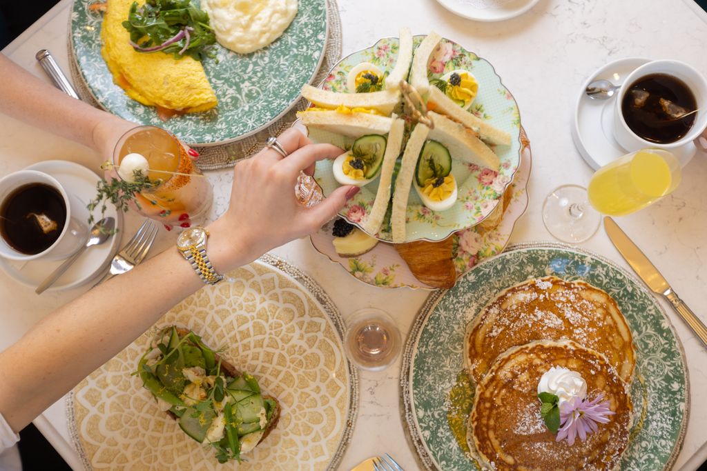 The Audrey brings a polished, spring-ready take to Easter brunch in The Woodlands this season. (Photo courtesy Culinary Khancepts)