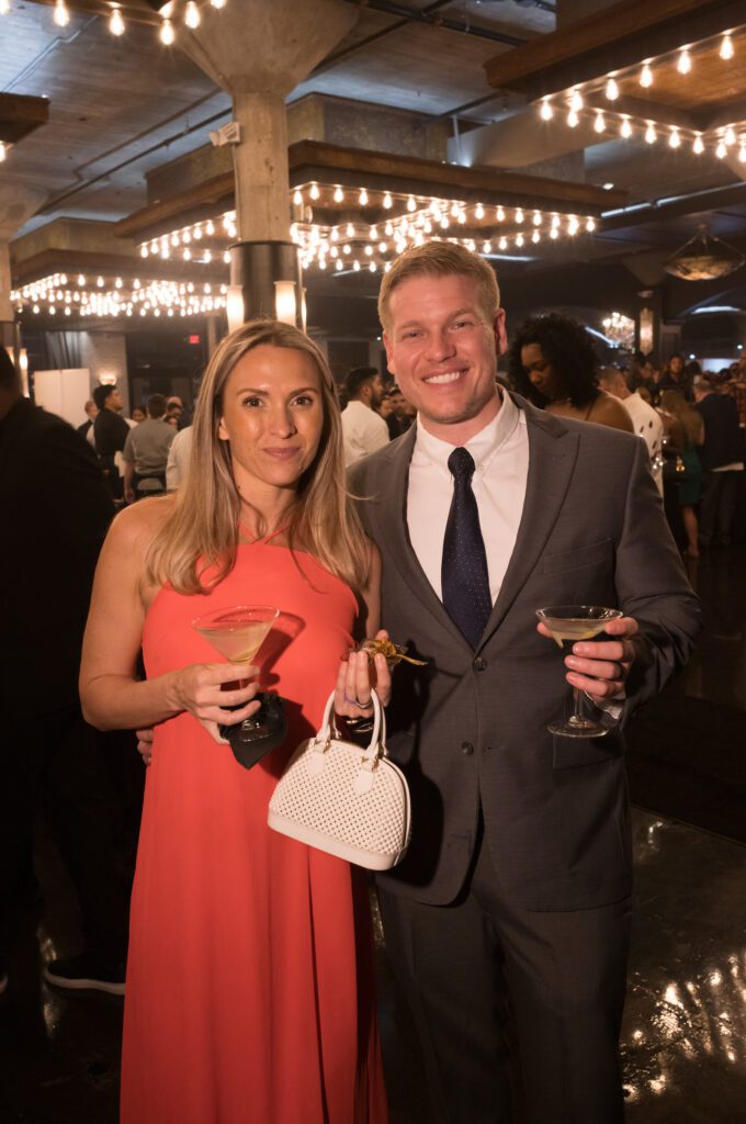 Chrysa & Joe Jonesat The Truffle Masters evening (Photo by Daniel Ortiz)