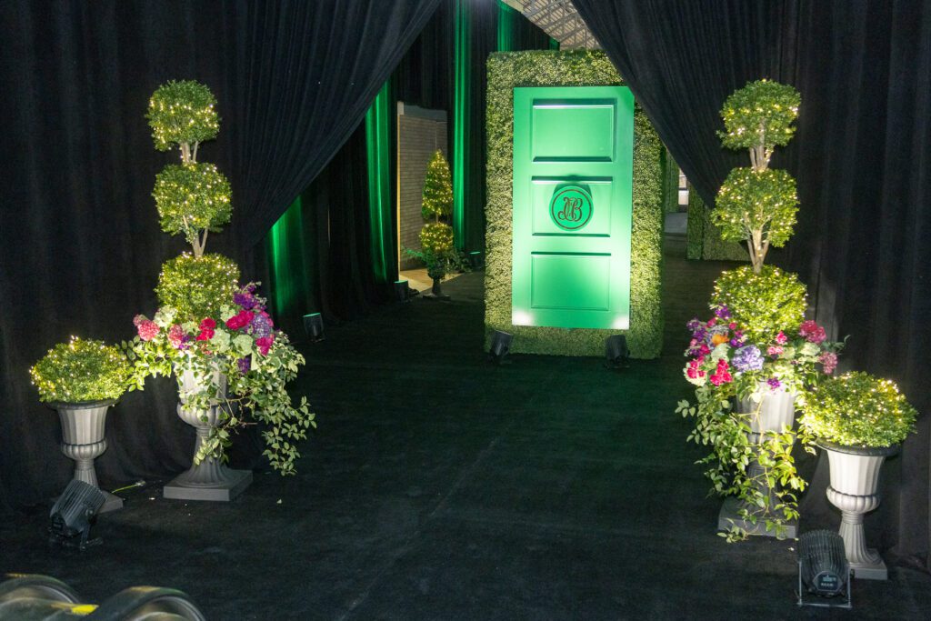 Margot McKinney's iconic green door (Photo by Derek Gower)