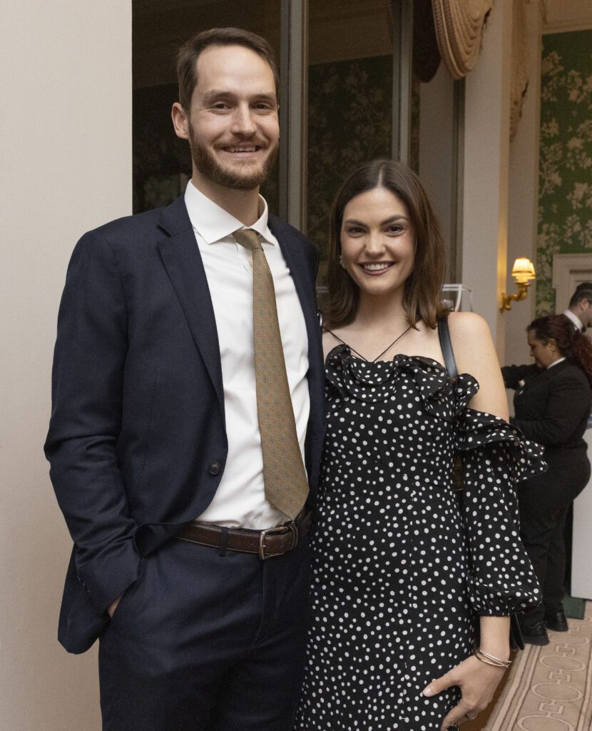 Thomas & Lily Barfield at Preservation Houston's Gold Brick Awards Dinner (Photo by Alida Bonifaz)