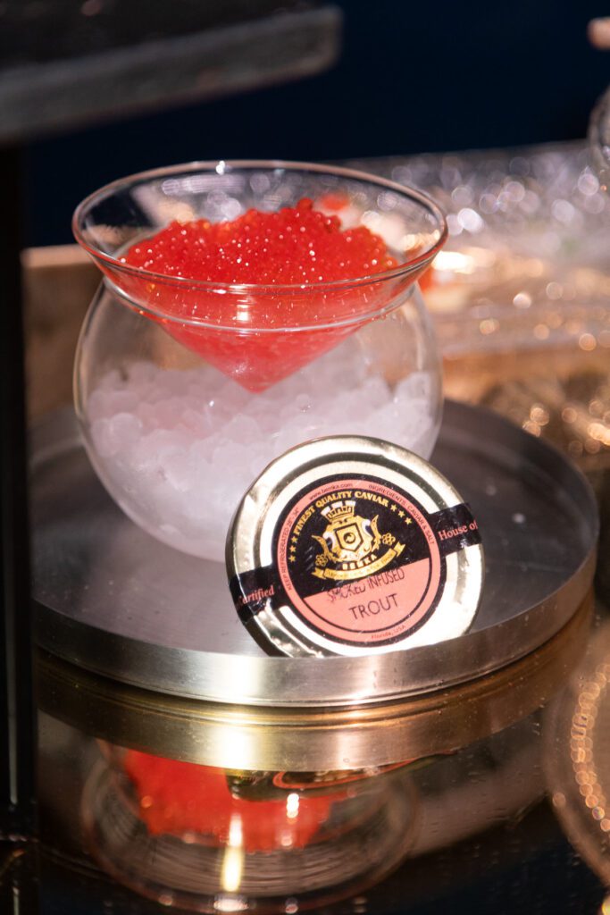 Wolfgang Puck Caviar Experience (Photo by Derek Gower)