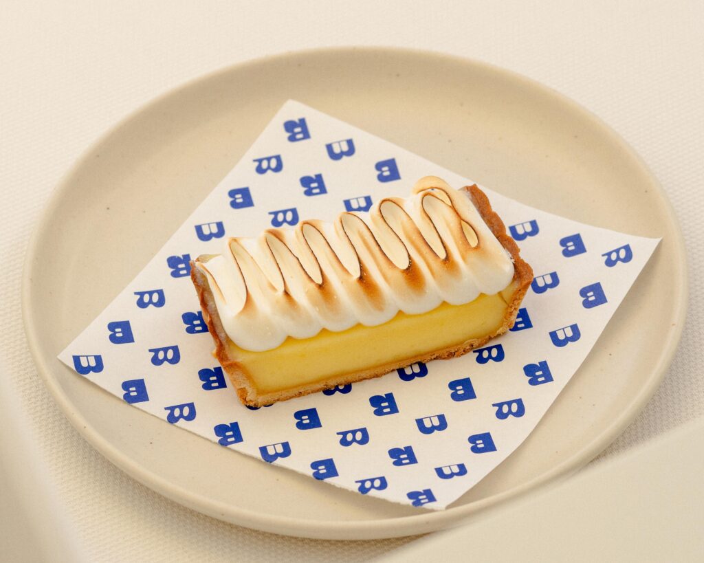 The lemon meringue tart looks decadent on The Bread Club menu. (Courtesy)