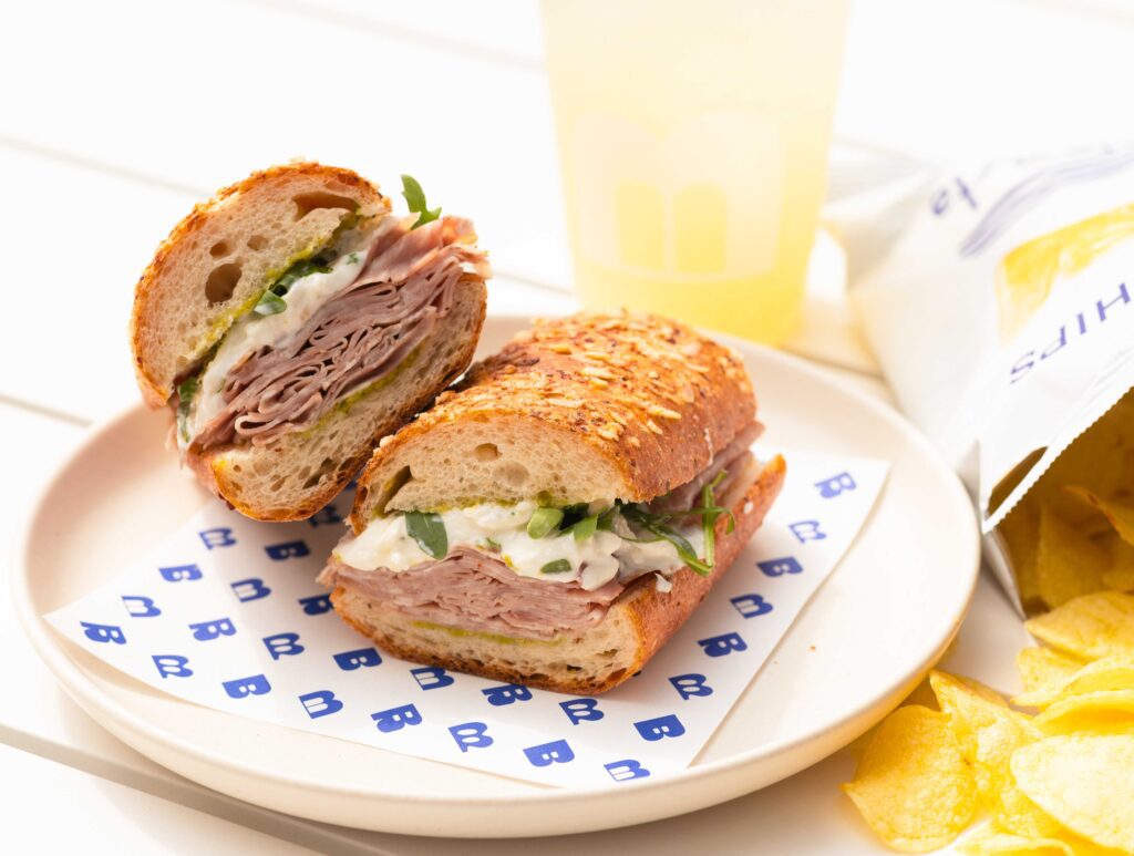 The sandwich menu at The Bread Club features 9 kinds of sandwiches. (Courtesy)