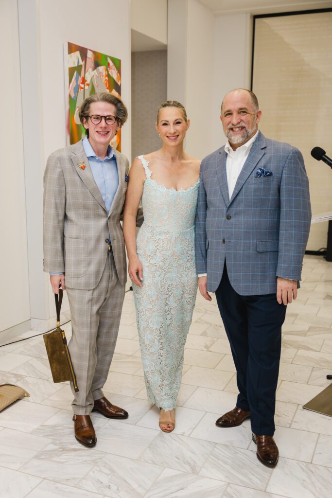 Daniel Irion, Dr. Rachel Ellsworth, Kirk Kveton (Photo by Johnny Than)