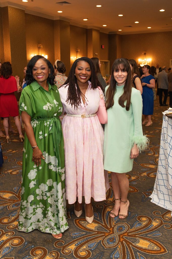 JLD Diversity, Equity, Inclusion & Belonging Vice President Michelle Prudhomme-Coleman, JLD Strategy Vice President Cathryn McClellan, JLD Membership Vice President Jessica Pantano (Photo by Tamytha Cameron and Celeste Cass)