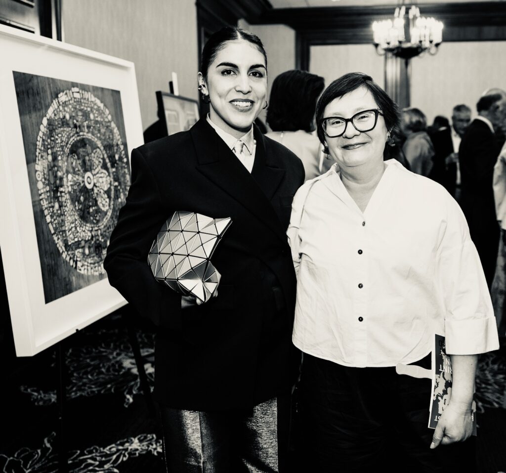 Karen Navarro, Lou Peralta at the 2026 FotoFest Biennial Gala and Fine Print Auction (Photo by Johnny Than)