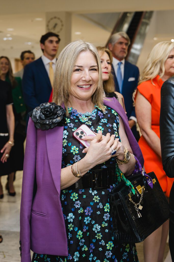 Donae Chramosta at the PaperCity Philanthropy in Fashion Best Dressed announcement party (Photo by Johnny  Than)