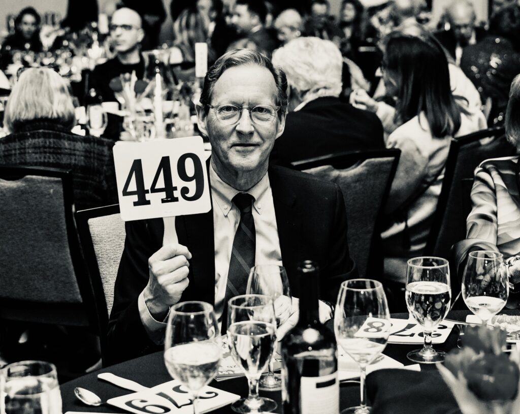 Fred Bidwell at the 2026 FotoFest Biennial Gala and Fine Print Auction  (Photo by Johnny Than)