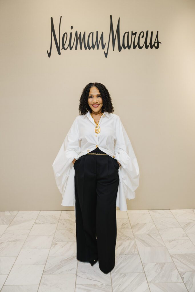 Honoree Myrtle Jones at the PaperCity Philanthropy in Fashion Best Dressed announcement party (Photo by Johnny Than)