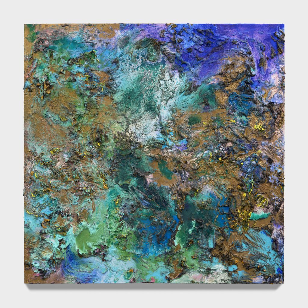 Gabriel Mills, "Aejic," 2025, at Alexander Berggruen (Photo by Chris Gardner. © Gabriel Mills. Courtesy the artist and Alexander Berggruen, NY.)