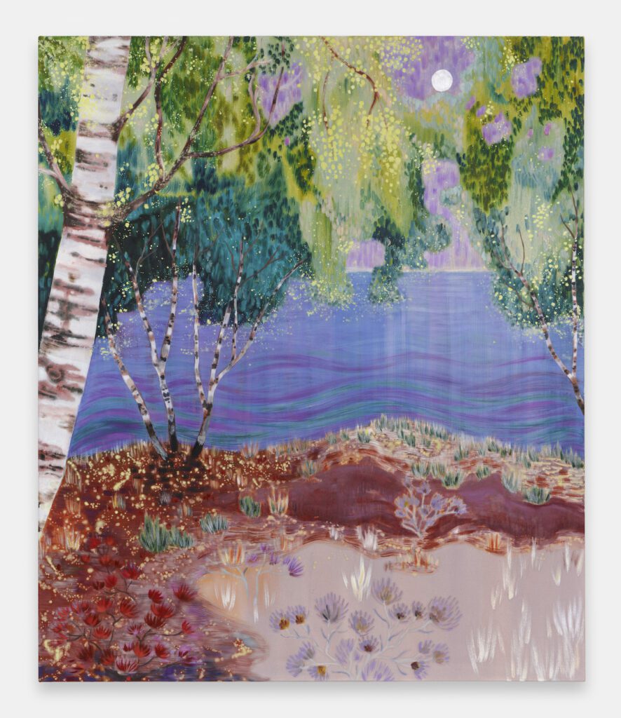 Freya Douglas-Morris, "First leaves of spring," 2025, at Alexander Berggruen. (© Freya Douglas-Morris. Courtesy the artist and Alexander Berggruen, NY.)