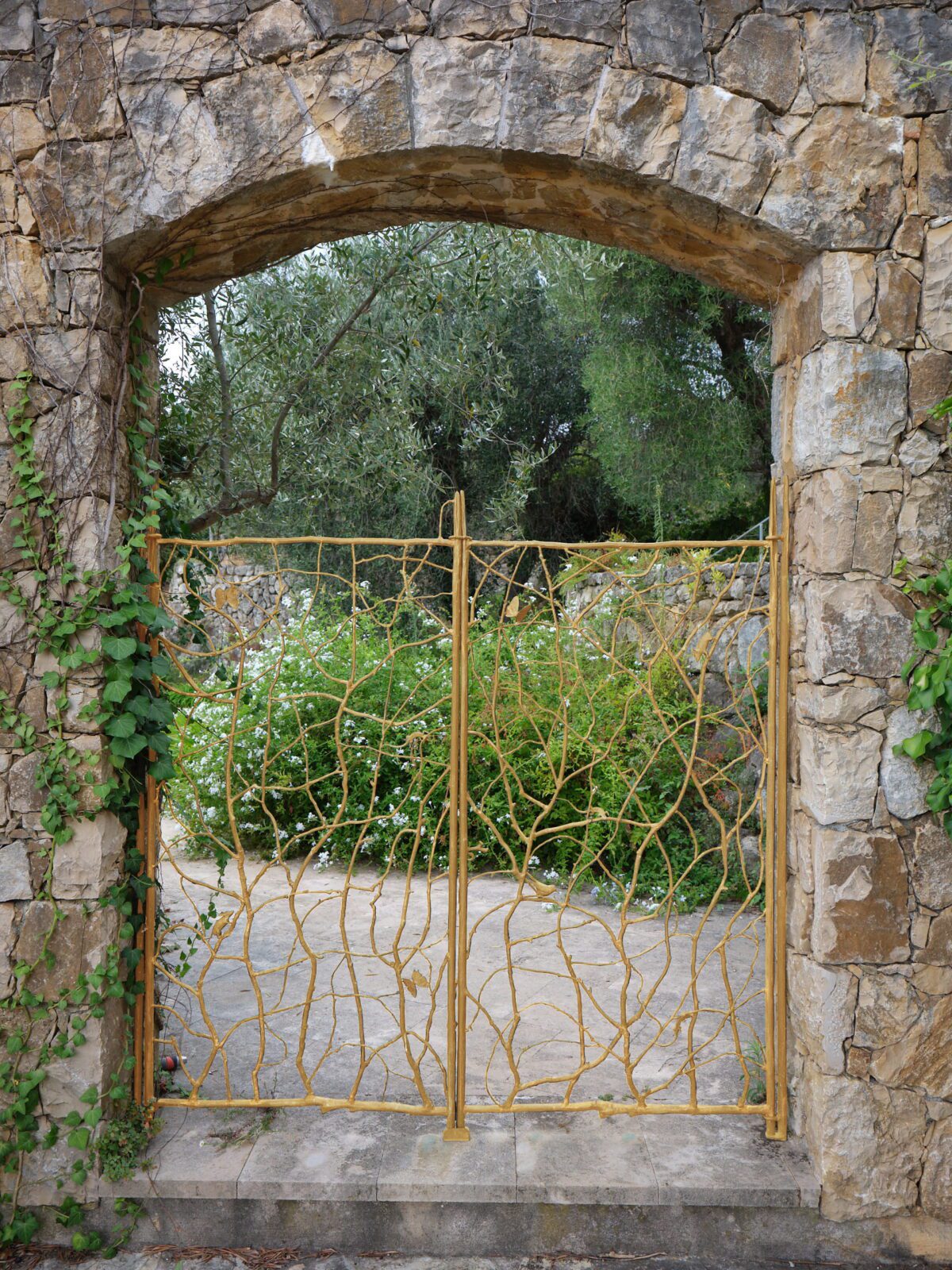 Claude Lalanne, "Pair of Gates, Les Portes du Jardin," 2002, part of Sotheby’s Schlumberger Collection