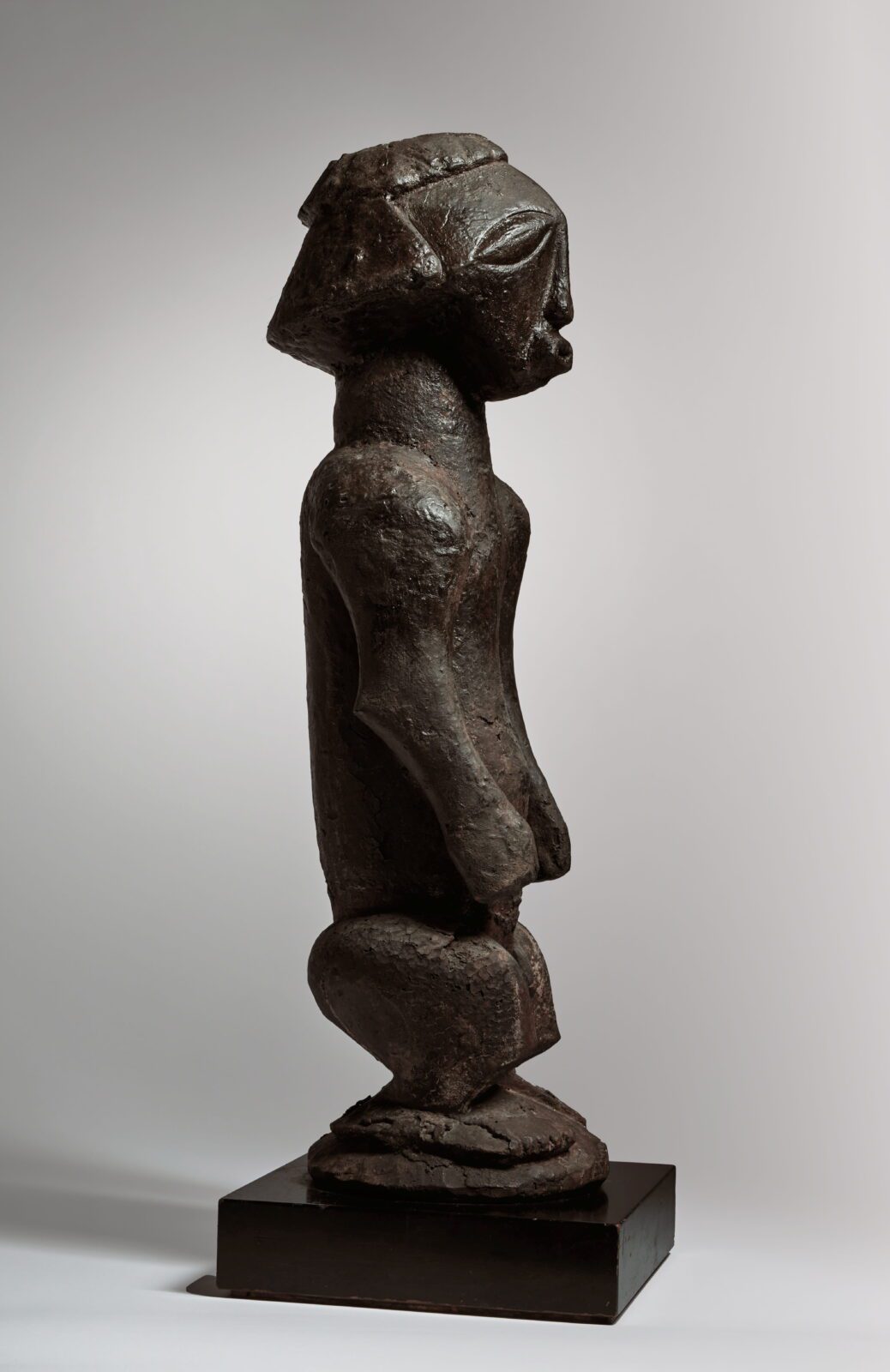 Pre-Bembe or Buyu Artist, "Male Ancestor Statue," from Democratic Republic of the Congo, part of Sotheby’s Schlumberger Collection