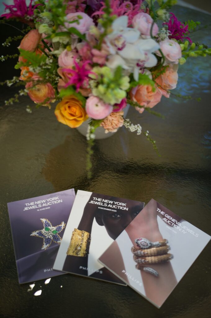 Flowers fill the St. Regis Residences Houston for the Phillips cocktail event (Photo by Daniel Orti)