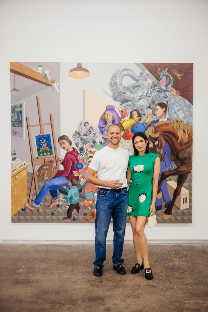 Ricky Grunden, Nadia Dabbakeh (Photo by Chase Hall)