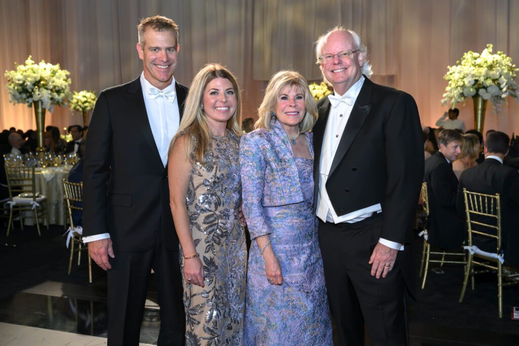 Adam & Brittany Clark, Zane & Brady Carruth at the Houston Grand Opera ball (Photo by Michelle Watson/Catchlight Group)