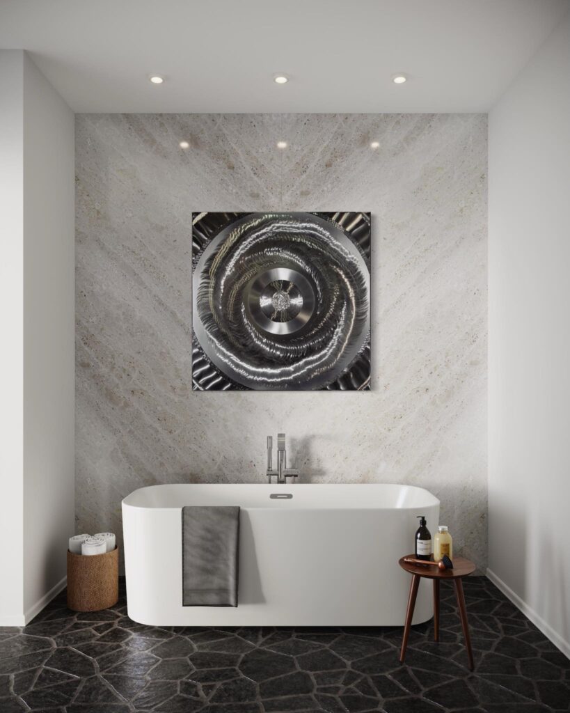 Every suite at Bowie House has at least two pieces of fine art. (Courtesy)