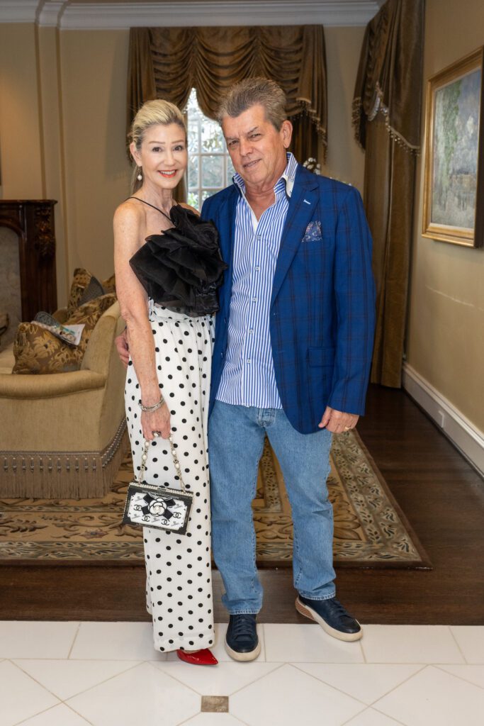 Patti & Don Murphy at the French Heritage Society Houston chapter inaugural event (Photo by Jacob Power)